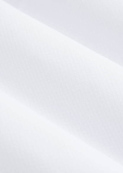 Active Sleeveless Polo Shirt for Tall Women in White