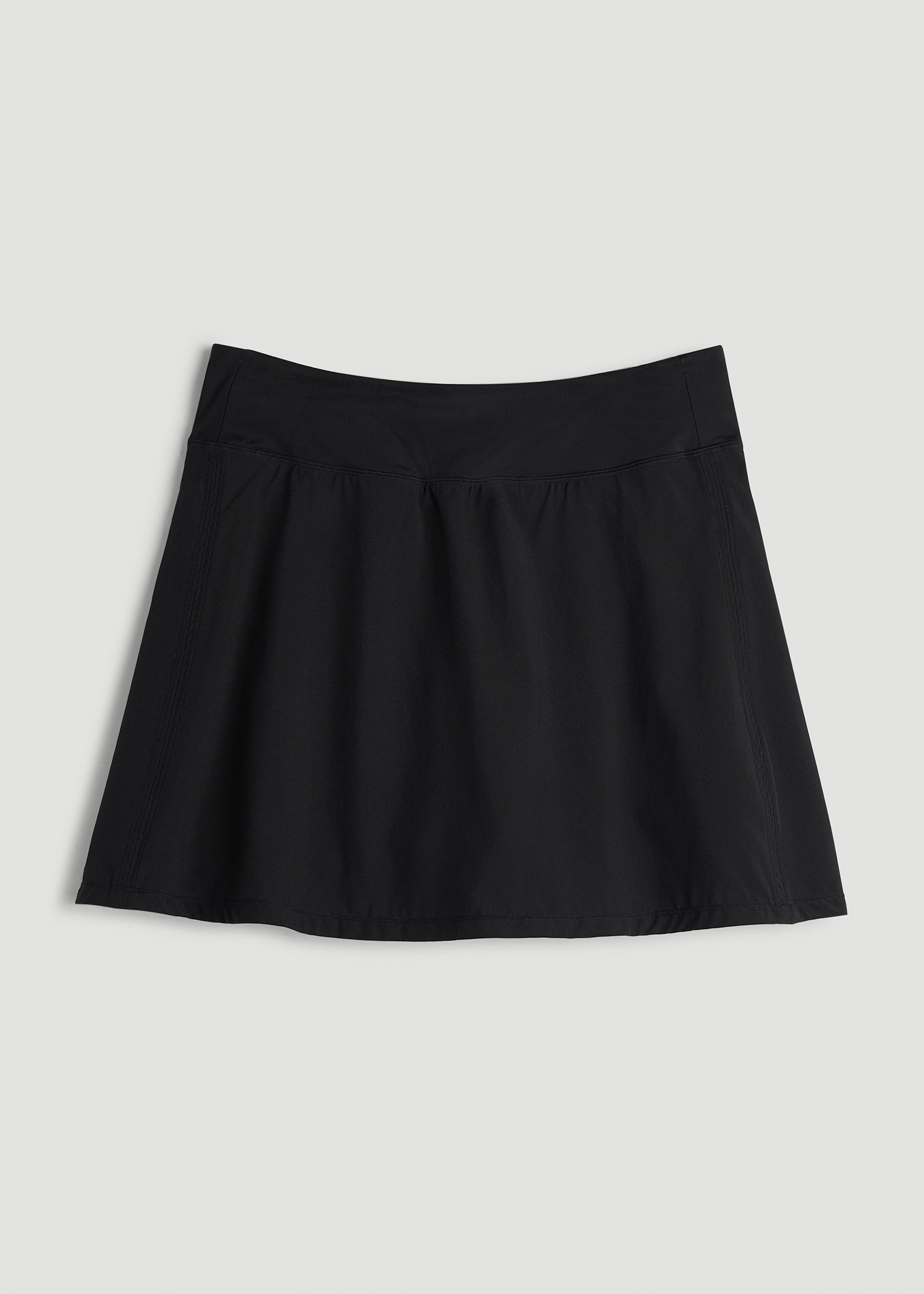 Athletic Skort for Tall Women in Black