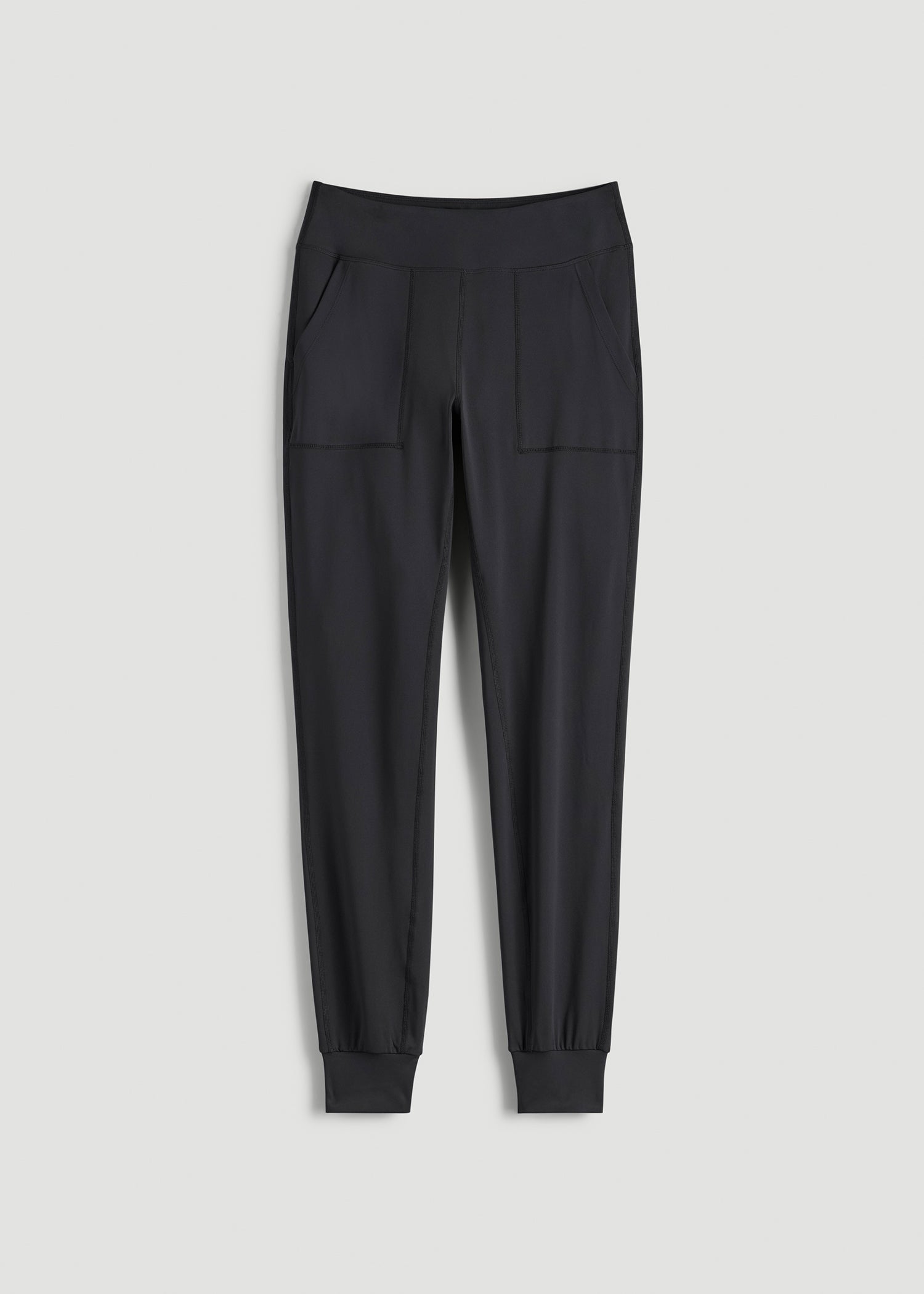 Balance Pocket Joggers for Tall Women in Black