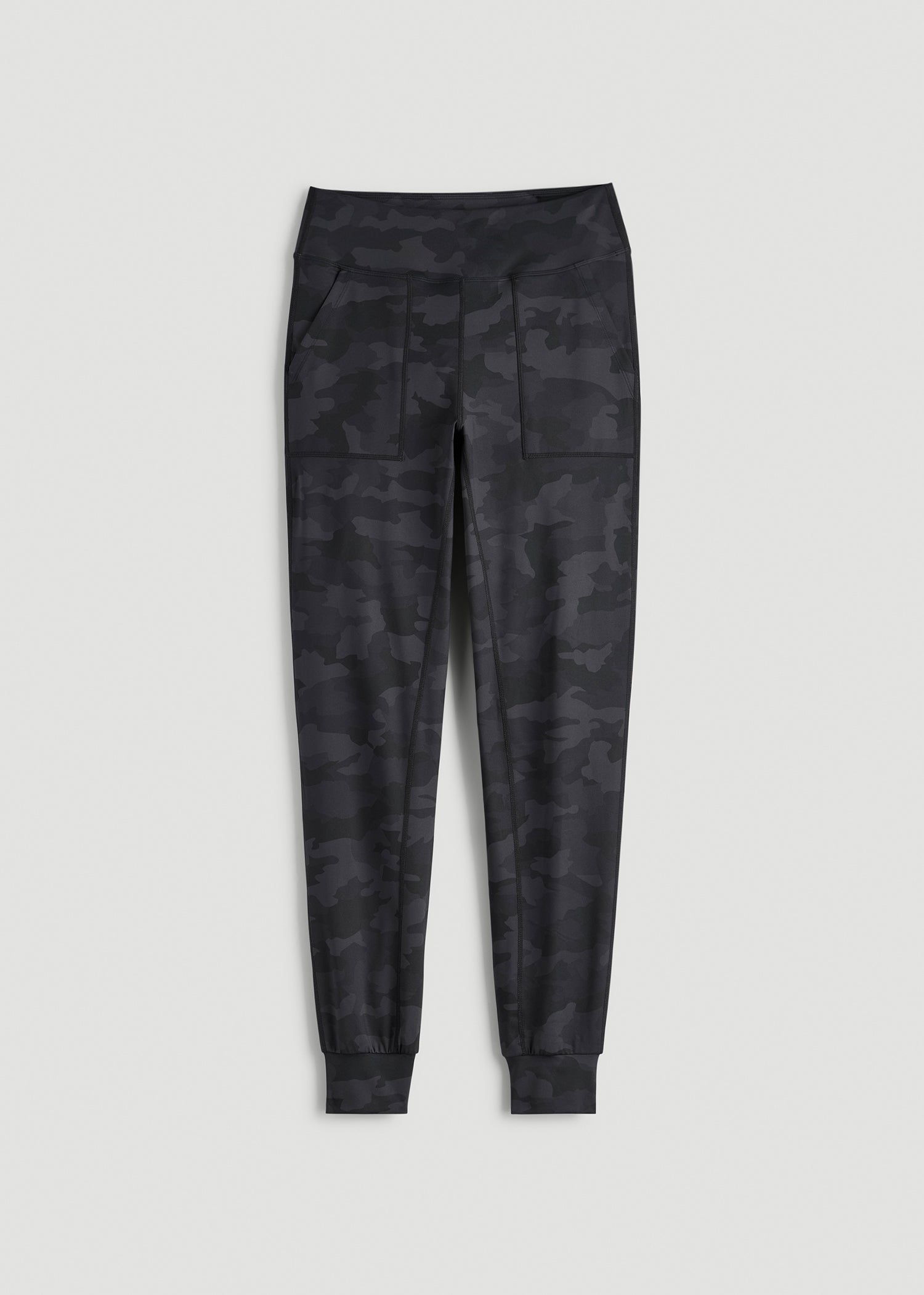 Balance Pocket Joggers for Tall Women in Grey Camo