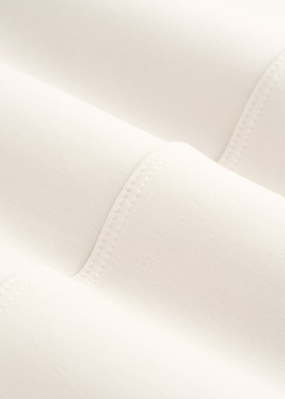 Soft Motion Wide Leg Ultra High Rise Pant for Tall Women in Pearl