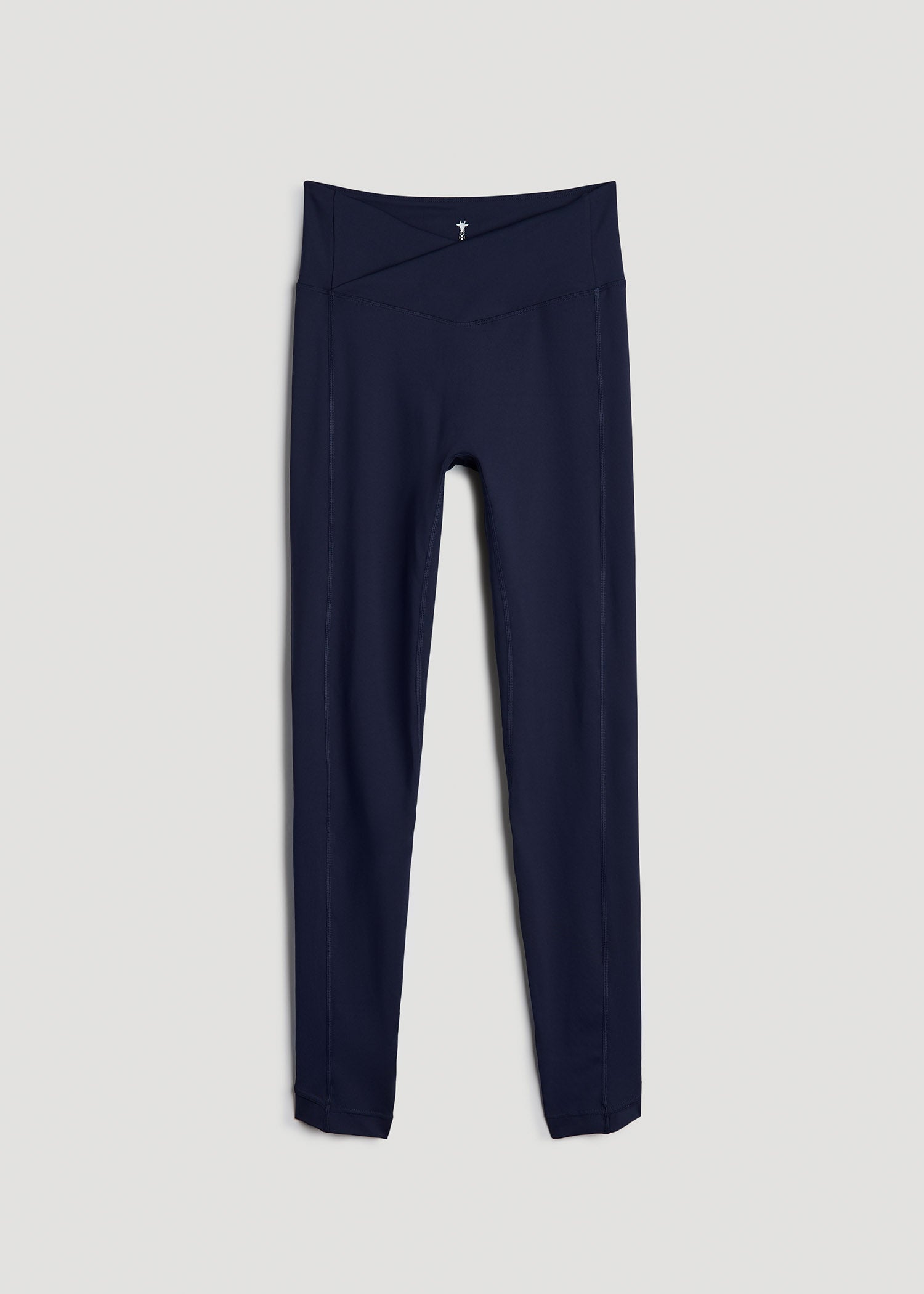 Balance Cross Over Leggings for Tall Women in Dark Navy