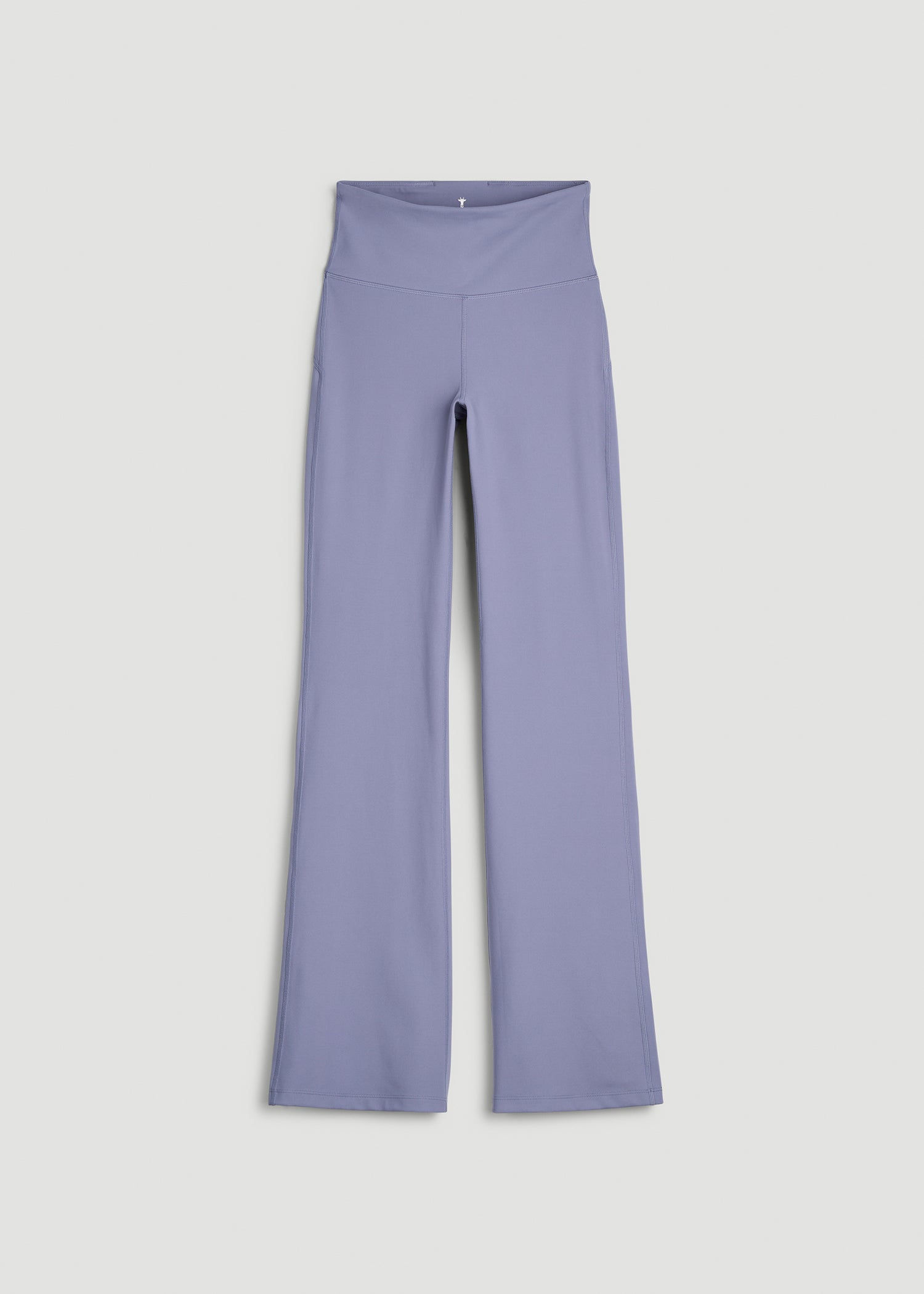 Balance Flare Yoga Pants for Tall Women in Blue Granite