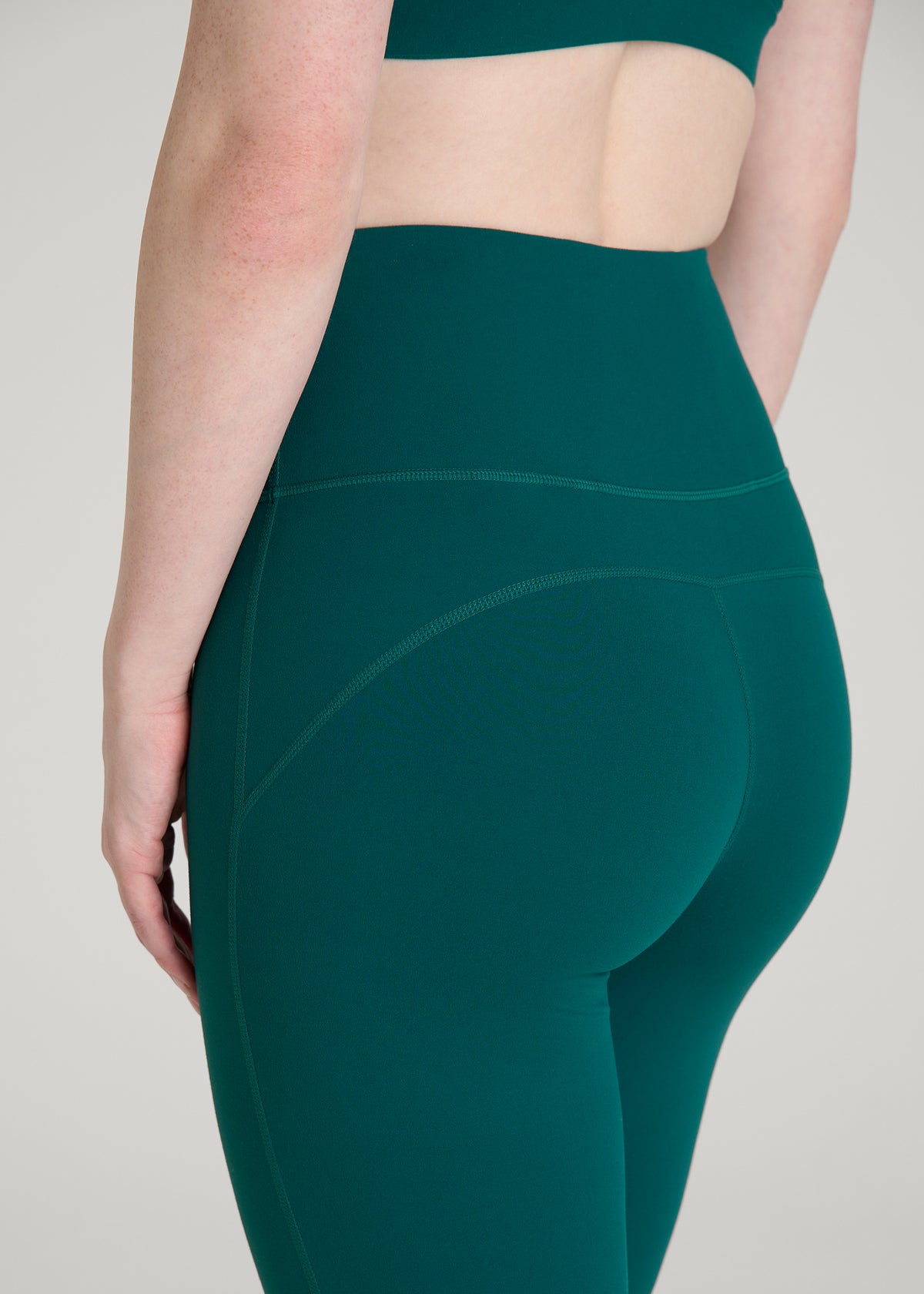 Balance Flare Yoga Pants for Tall Women in Deep Teal – American Tall