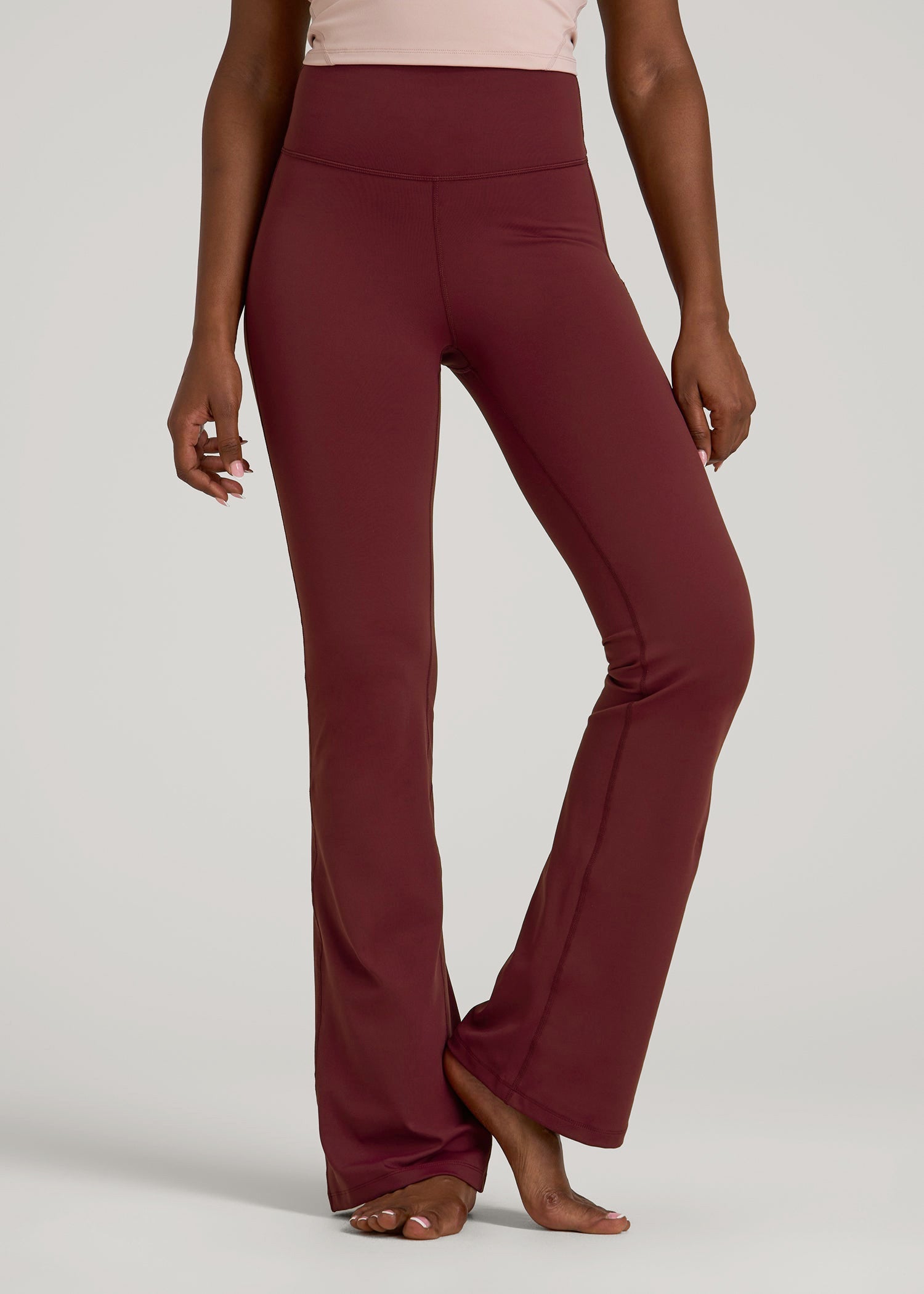 AT Balance Open-Bottom Women's Tall Yoga Pants | American Tall
