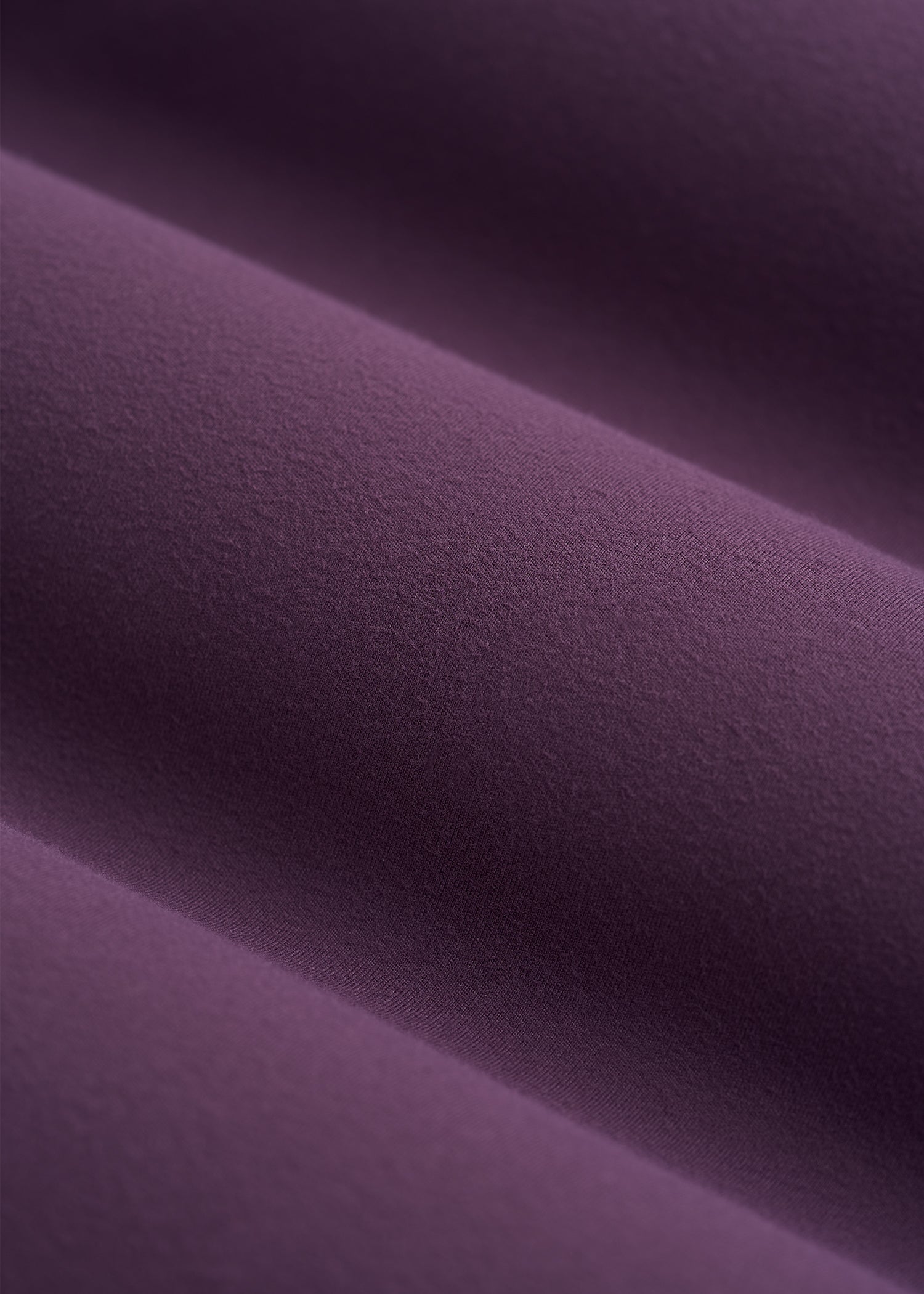 Balance Fold-over Flare Legging for Tall Women in Aubergine
