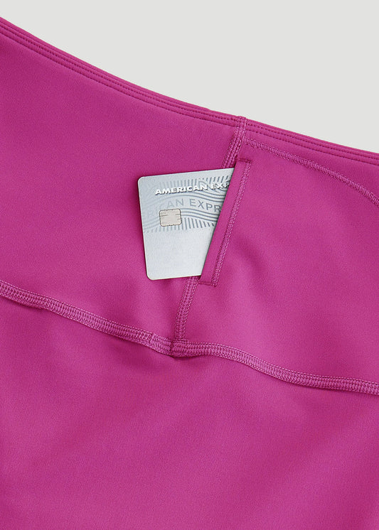 AT Balance High-Rise Leggings for Tall Women in Pink Orchid