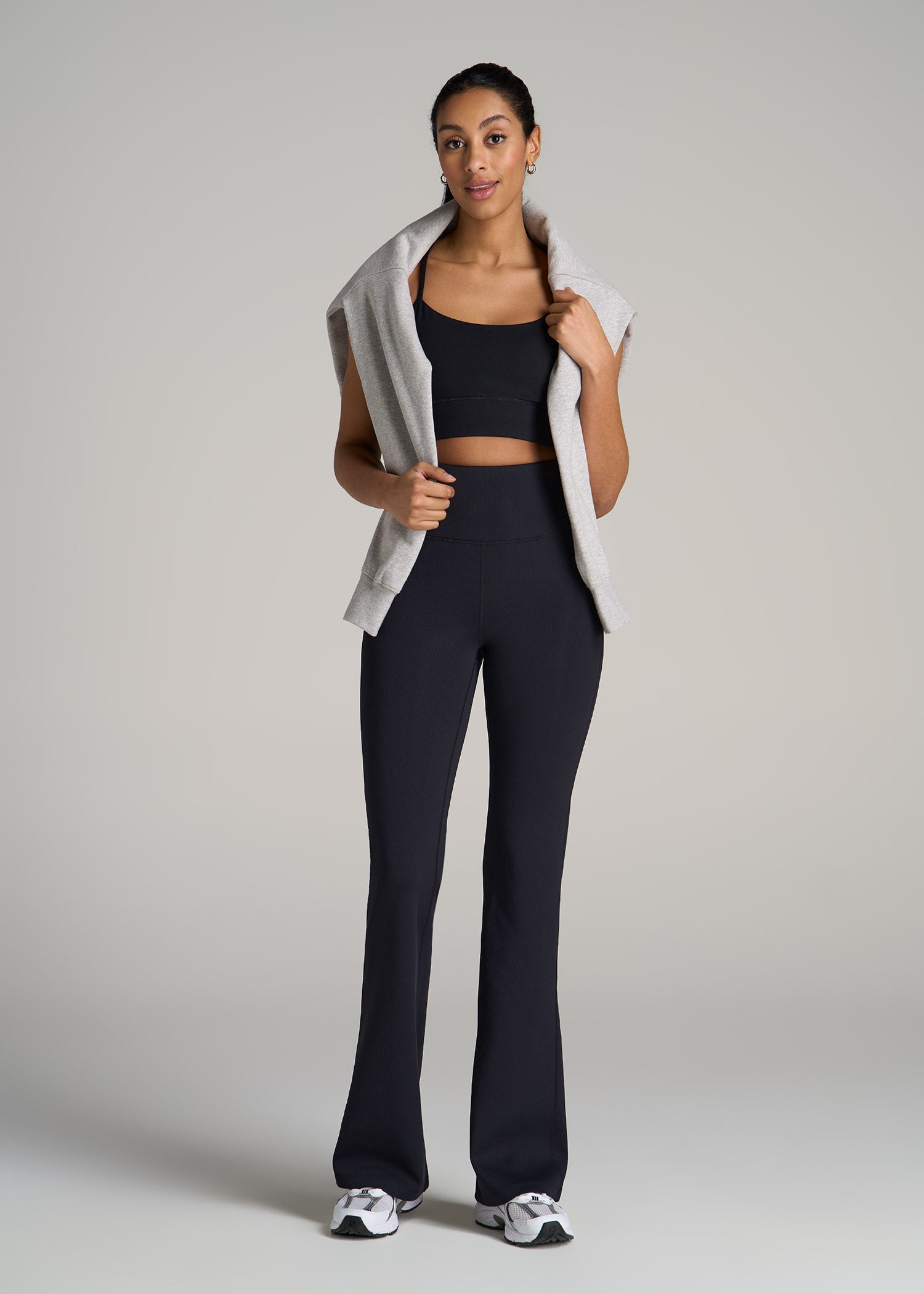 Women's Yoga Pants: Tall Black Yoga Pants, American Tall