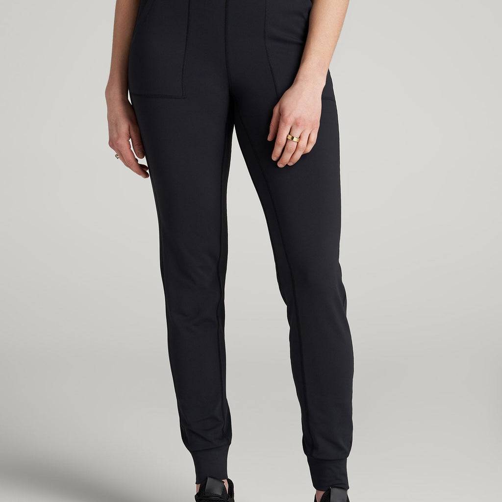 jogger dress pants women Balance Pocket Joggers for Tall in Black L / Tall / Black 63% cotton Size:80.25”x21” 33.75”H An oldie but a MARKDOWN W19-2026 50%