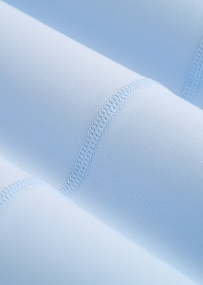 Balance Cinched Back Pocket Legging for Tall Women in Ice Blue