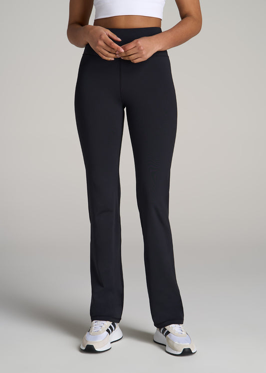 The black technical leggings  Clothing for tall women, Tall women