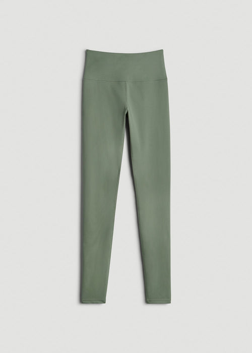 Balance High-Rise Leggings for Tall Women in Dark Seagrass