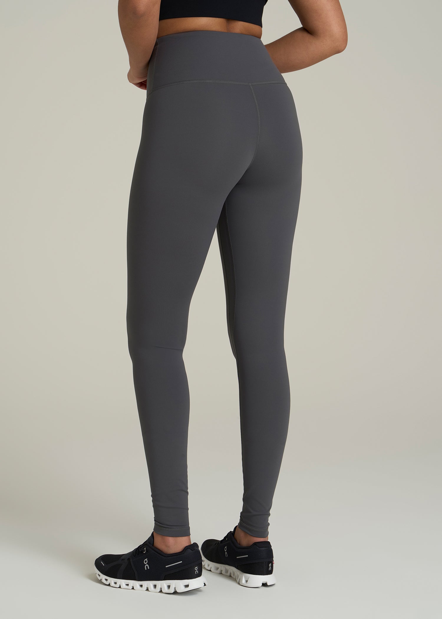 Balance High-Rise Leggings for Tall Women in Iron Grey