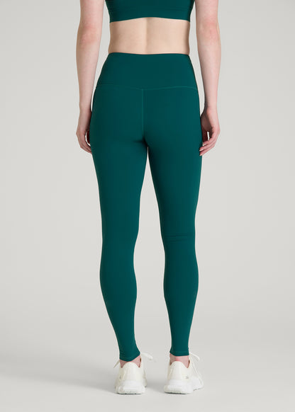 Balance High-Rise Leggings for Tall Women in Deep Teal