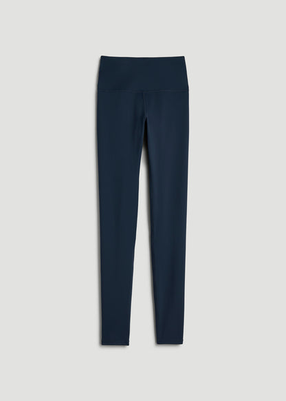 Balance High-Rise Leggings for Tall Women in Navy Blue