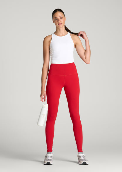 Balance High-Rise Leggings for Tall Women in Salsa