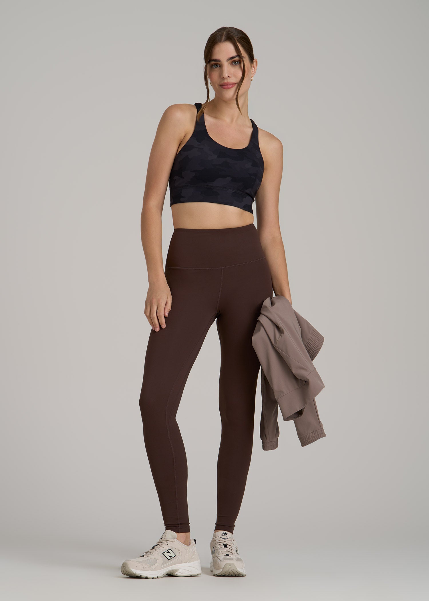 Balance High-Rise Leggings for Tall Women in Espresso