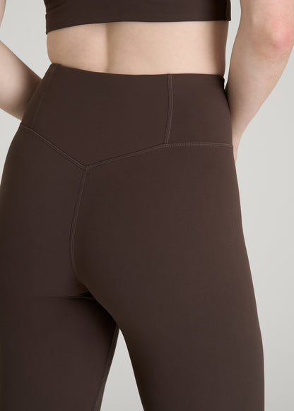 Balance Wide Leg Yoga Pants for Tall Women in Espresso