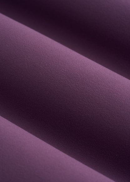 Balance Wrap Top for Tall Women in Aubergine
