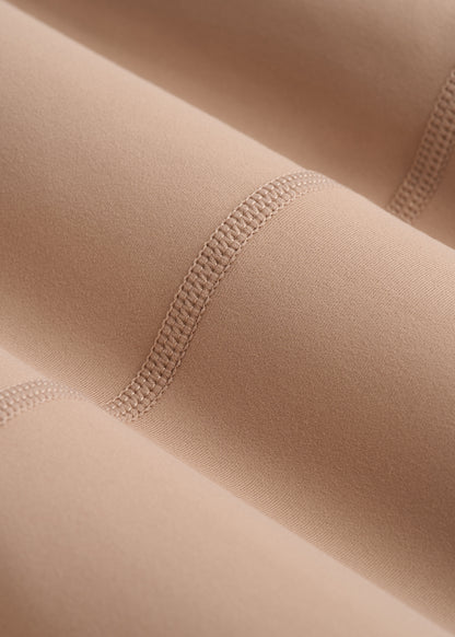 Balance Scoopneck Romper for Tall Women in Sun Tan