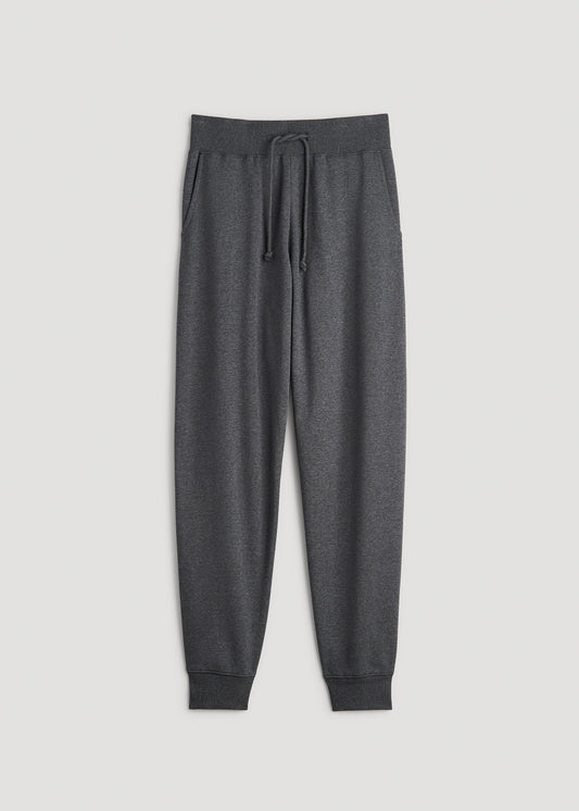 A.T. Basics Athletic Joggers for Tall Women in Charcoal Mix