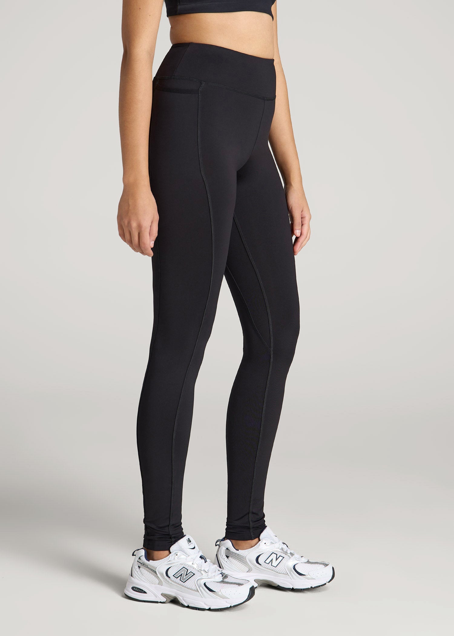 Bella Outer-Pocket Tall Women's Legging Black | American Tall