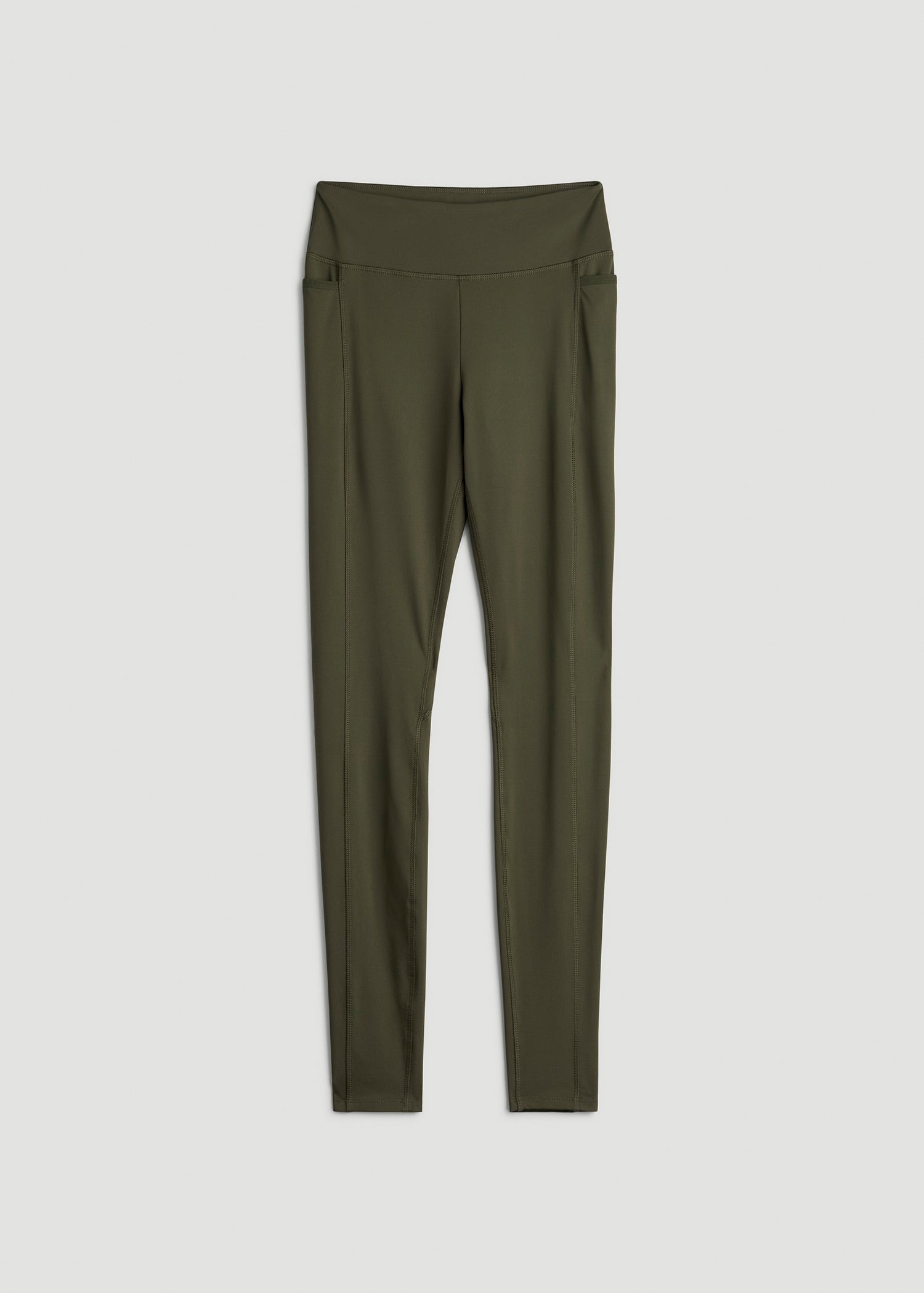 Bella Outer-Pocket Leggings for Tall Women in Forest Night