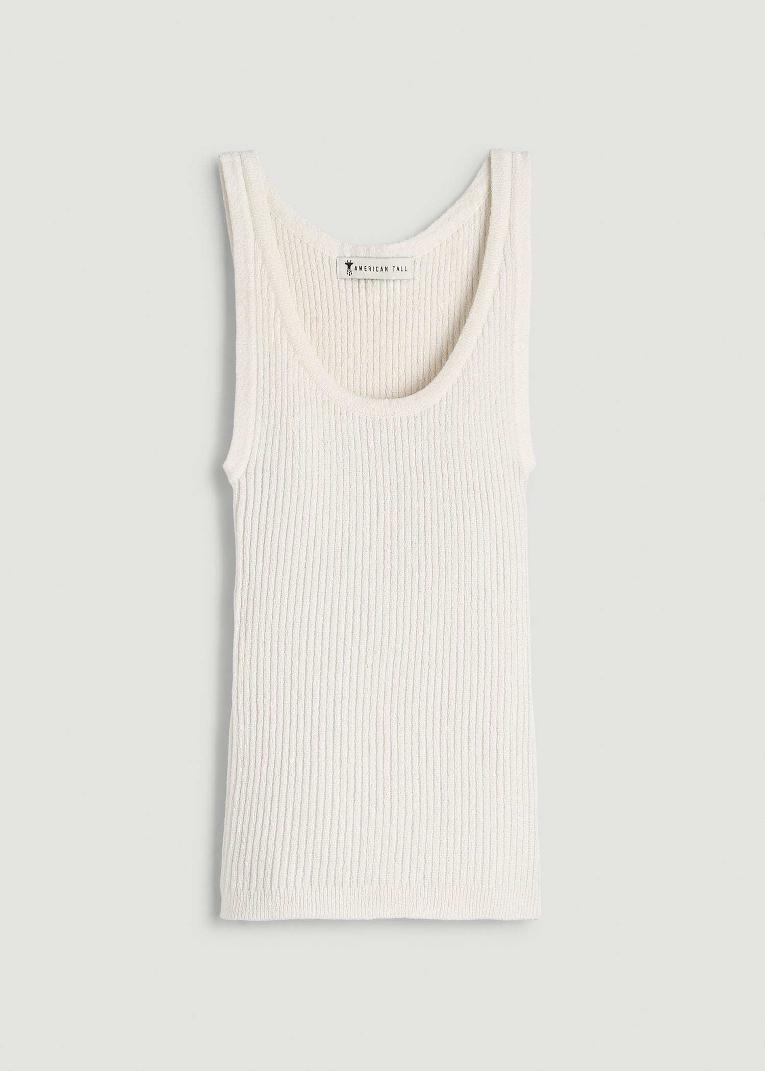 Boucle Knit Tank for Tall Women | American Tall