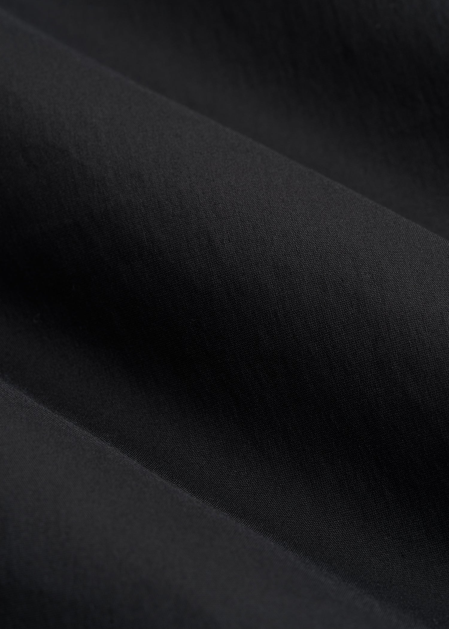 Button-Up Dress Shirt for Tall Women in Black