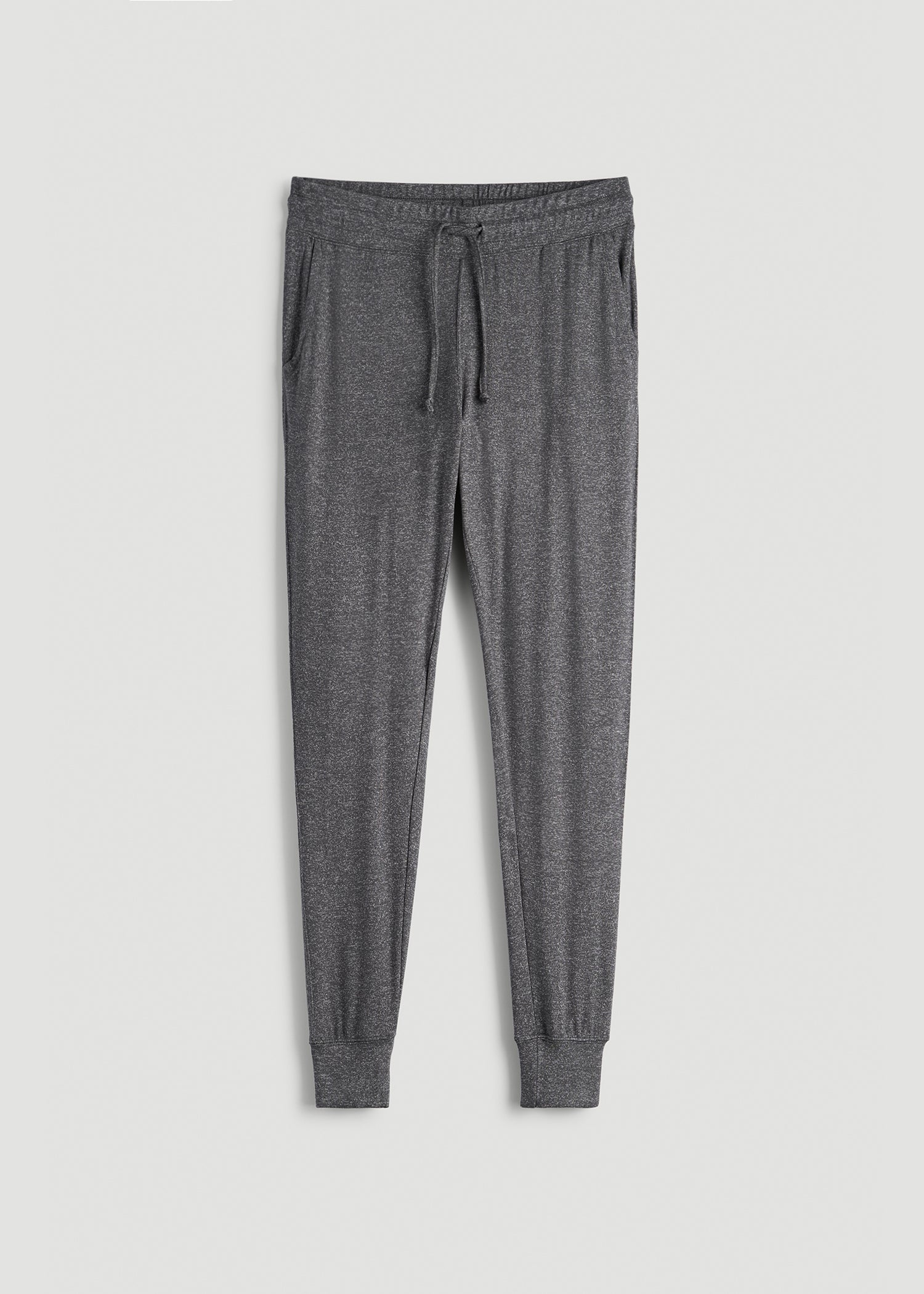 Cozy Lounge Joggers for Tall Women in Charcoal Mix