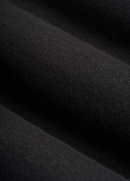 Cozy Lounge Crewneck for Tall Women in Black