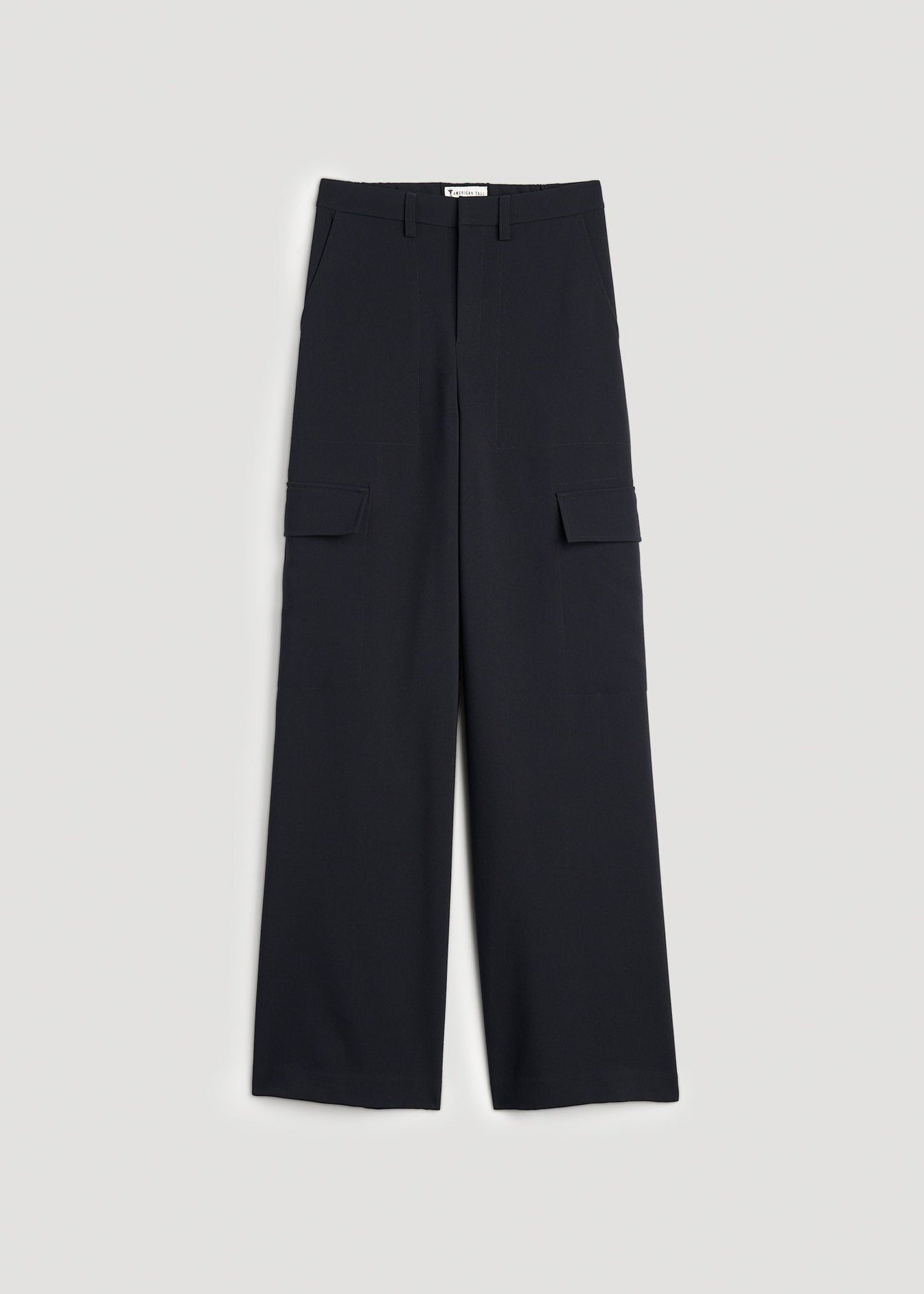 Cargo Wide Leg Dress Pants for Tall Women in Black – American Tall