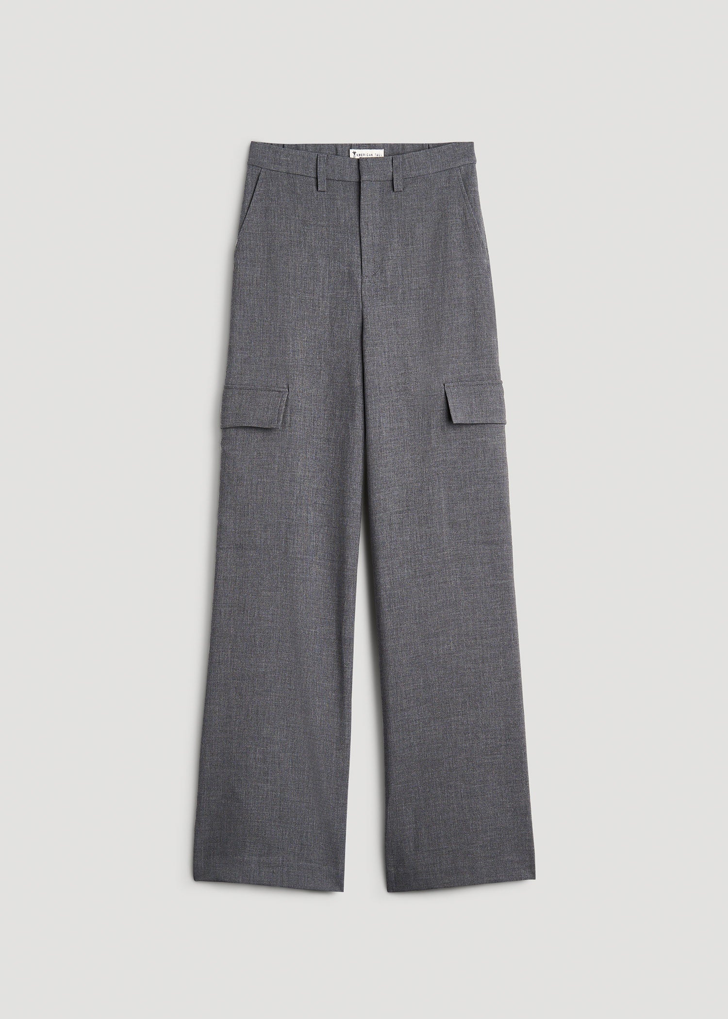 Cargo Wide Leg Dress Pants for Tall Women in Graphic Charcoal 18 / Tall / Graphic Charcoal Cargo Wide Leg Dress Pants for Tall Women in Graphic Charcoal 18 / Tall / Graphic Charcoal
