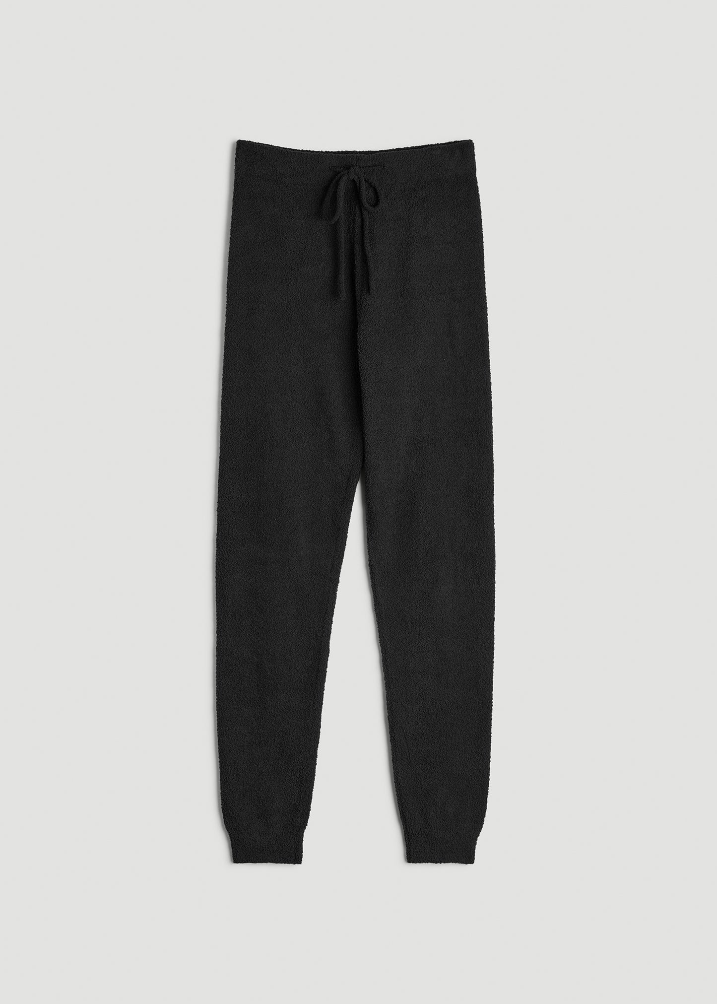 Chenille Leggings for Tall Women in Black