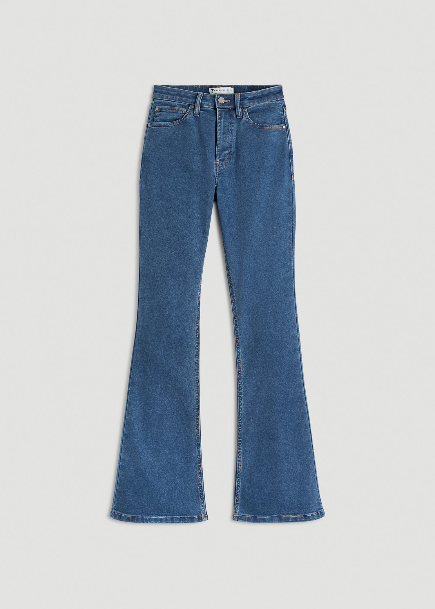 Chloe High Rise Flare Jeans for Tall Women | American Tall