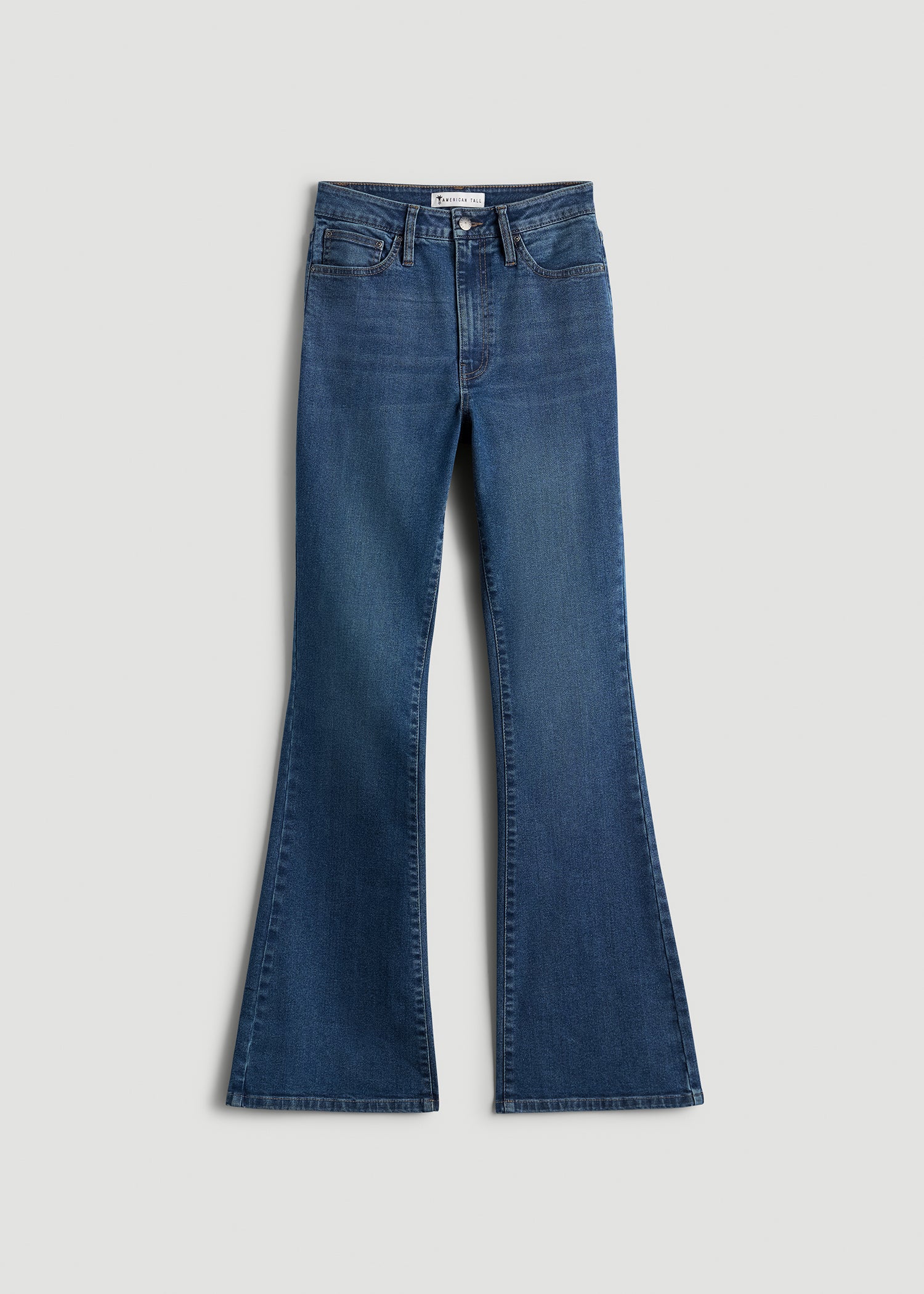 Chloe High Rise Flare Jeans for Tall Women | American Tall