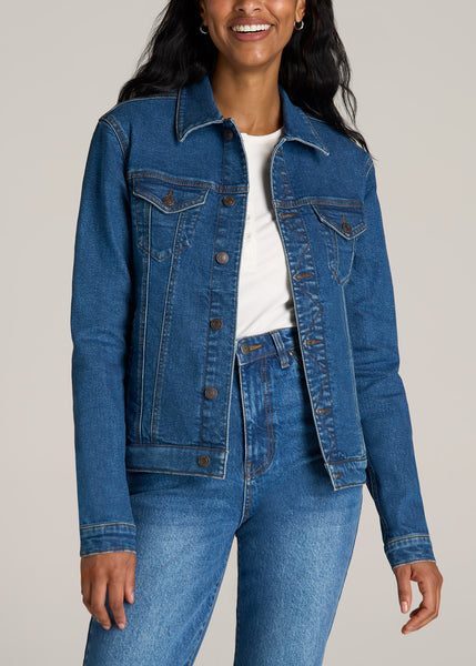 Buy StyleStone Women's Blue Denim Jacket with Zip (3621JktZipUpS) at  Amazon.in