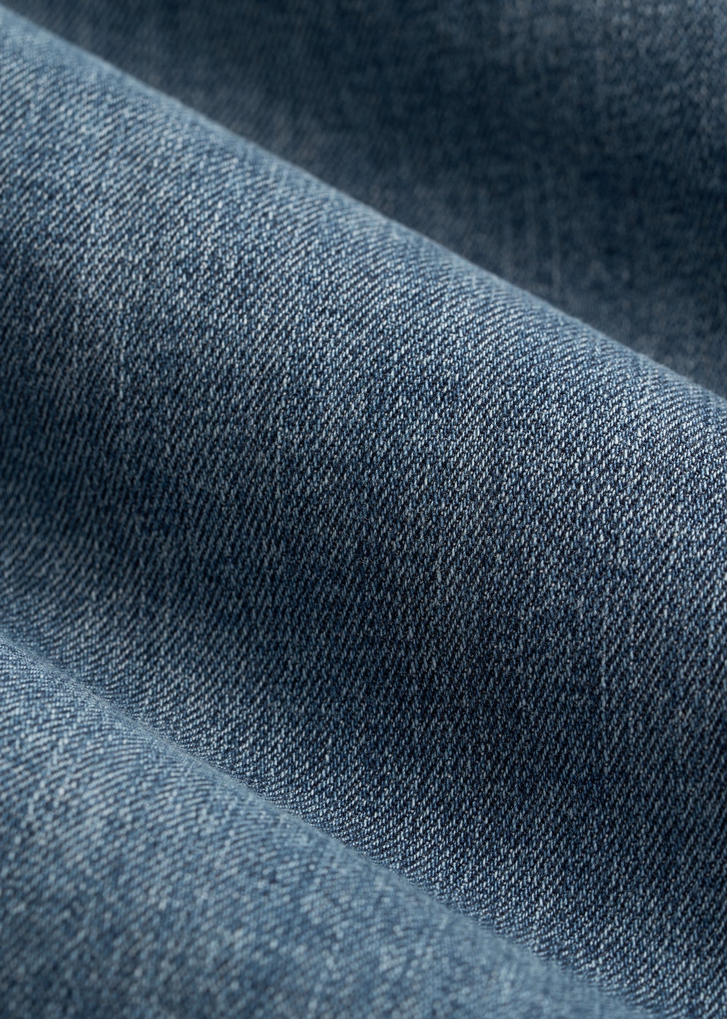 Denim Jacket for Tall Women in Vintage Medium Blue