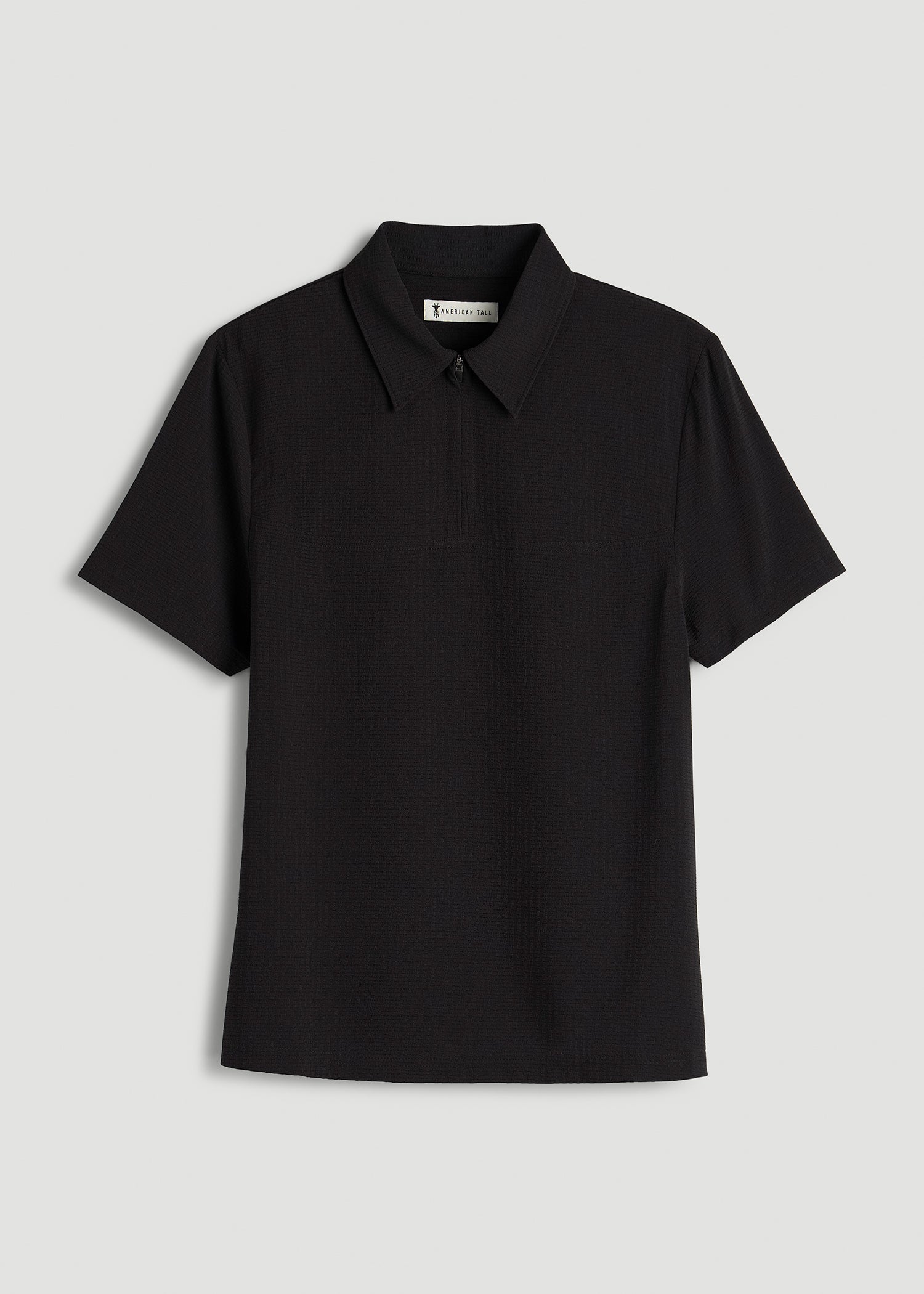 Coastal Perforated Golf Polo for Tall Women | American Tall