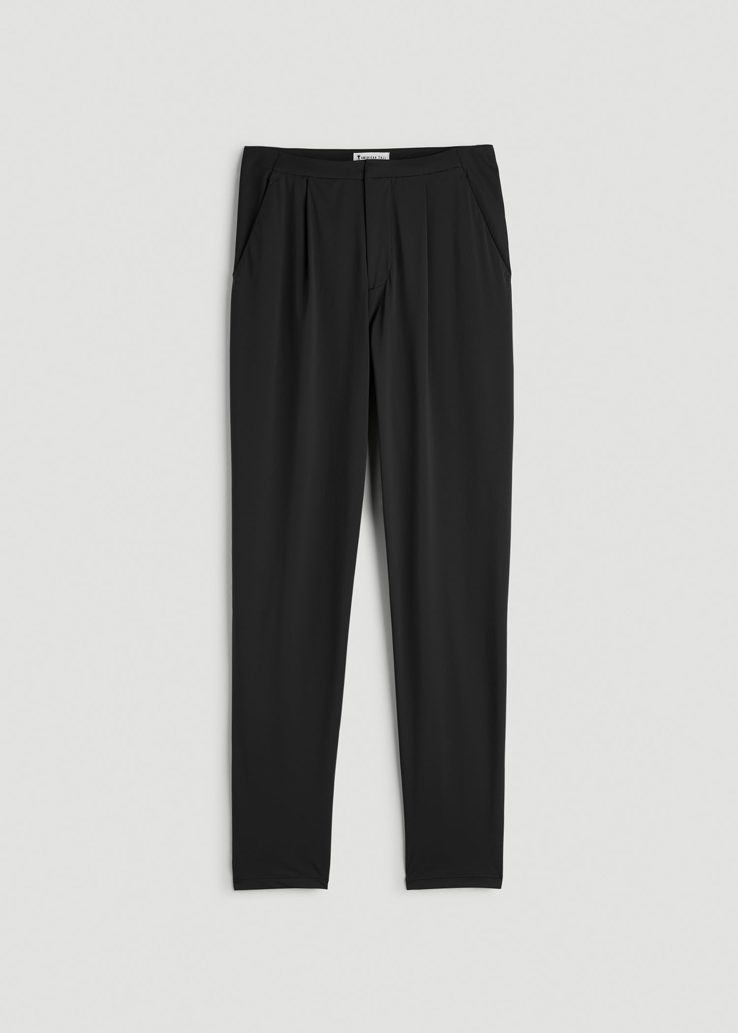 Commuter Pleated Jogger Pant for Tall Women in Black