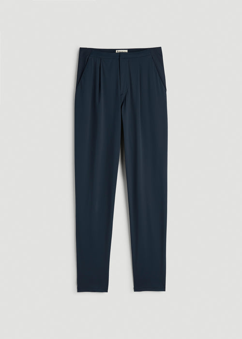 Commuter Pleated Jogger Pant in for Tall Women Navy