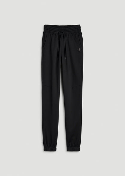 Core Motion Slim Fit Sweatpants for Tall Women in Black