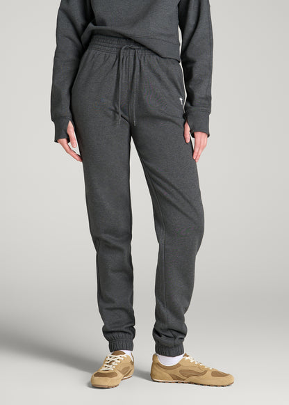 Core Motion Slim Fit Sweatpants for Tall Women in Charcoal Mix