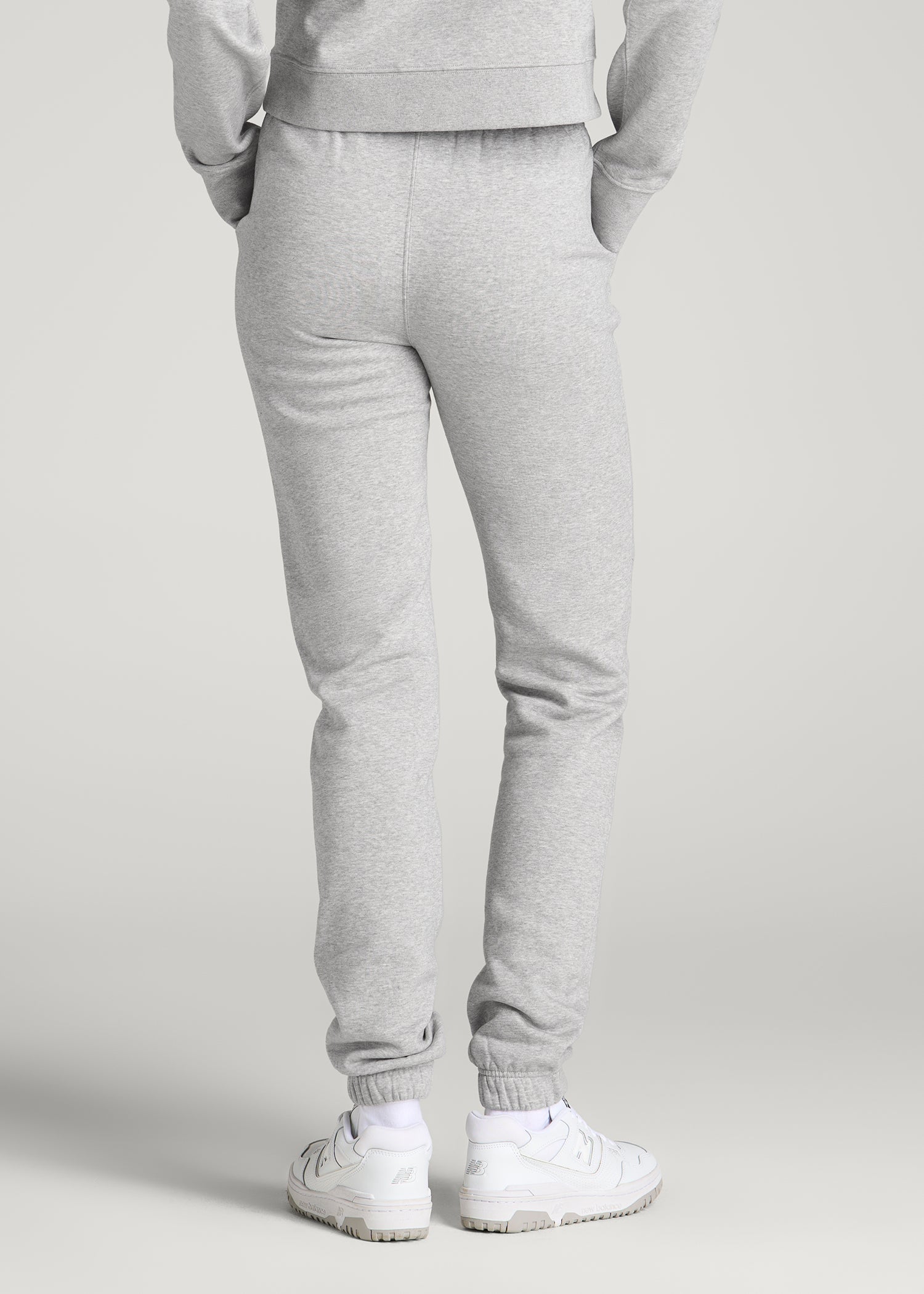 Core Motion Slim Fit Sweatpants for Tall Women in Grey Mix
