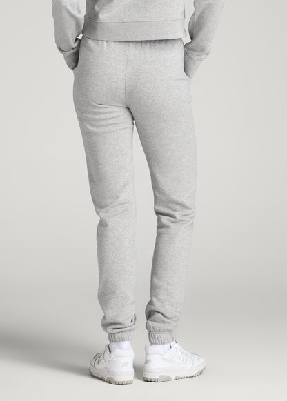 Core Motion Slim Fit Sweatpants for Tall Women in Grey Mix