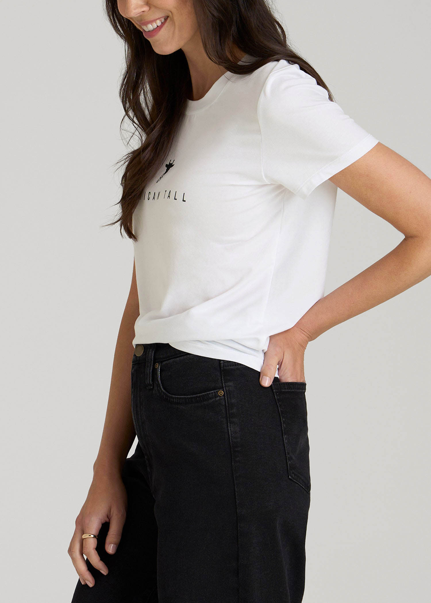 Logo Tee for Tall Women | American Tall