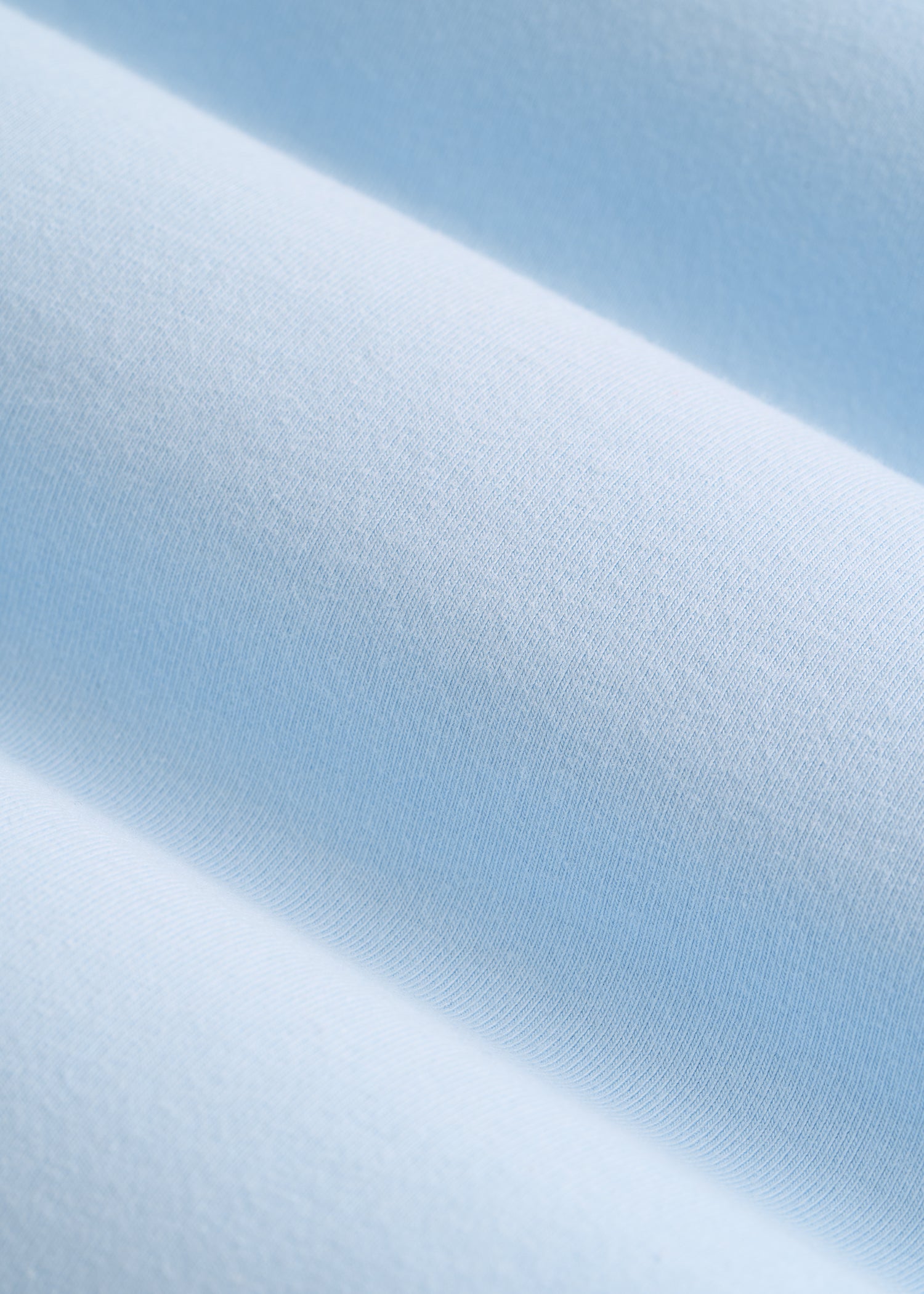 Cotton Blend Square Neck Bodysuit for Tall Women in Ice Blue