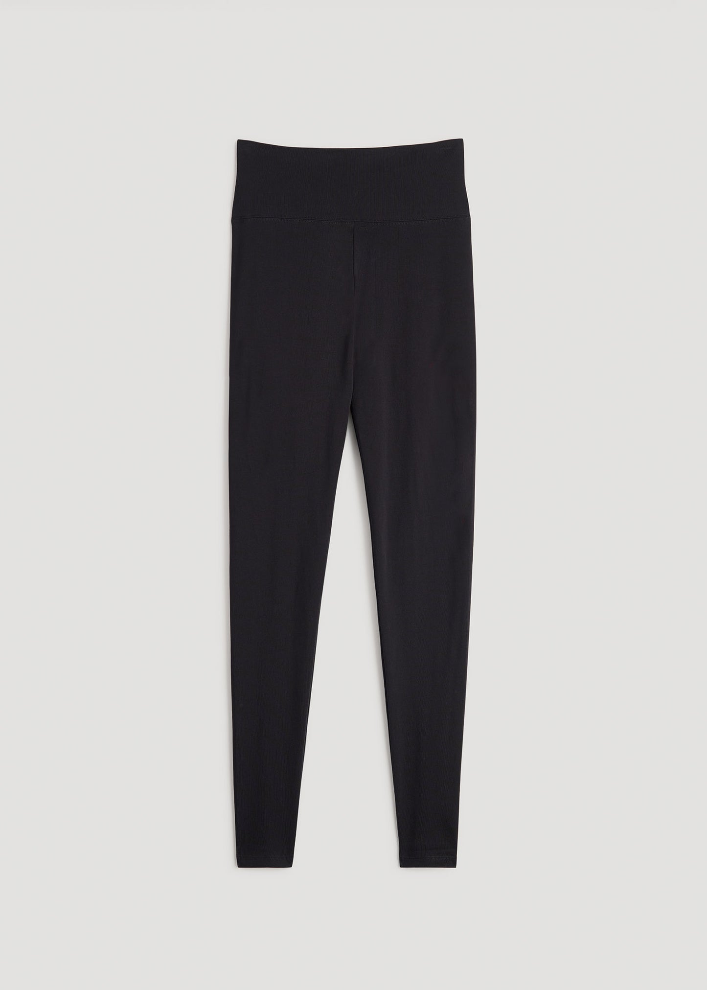 Women's Tall Cotton Leggings in Black