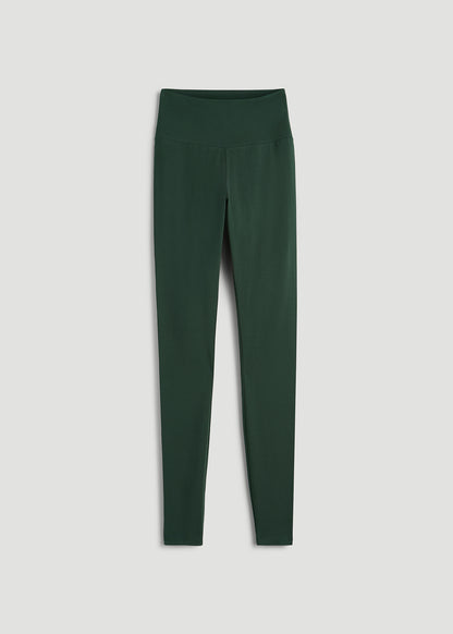 Cotton Leggings for Tall Women in Boreal Forest