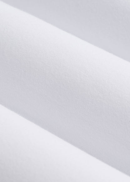 Cotton Tube Top for Tall Women in White